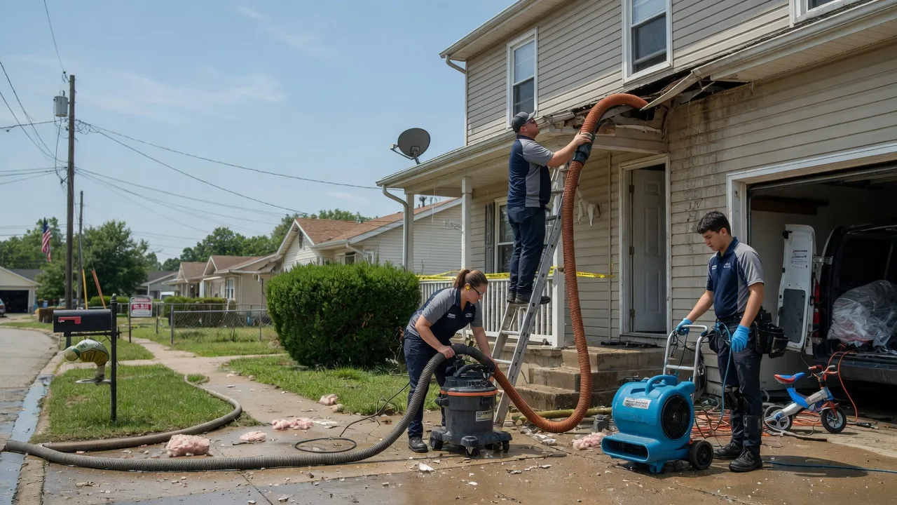 Water Damage Restoration in Thornton, PA near me